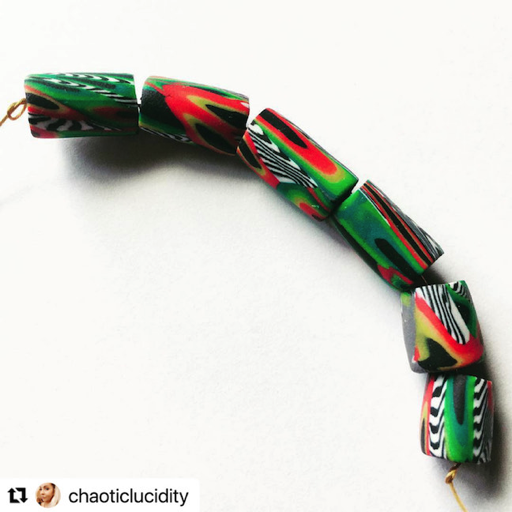 Pattern Bead necklace